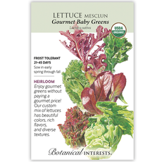 BI Seed, Lettuce Mesclun Gourmet Baby Org 4g