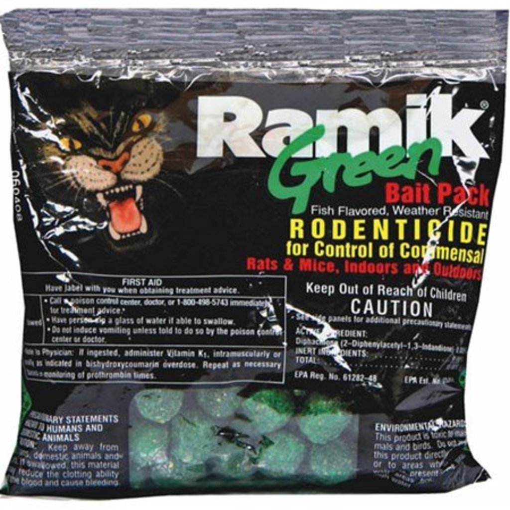 Ramik Green Rat Bait 4 oz