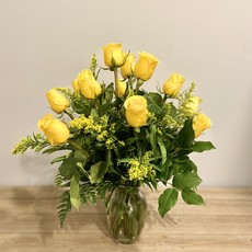 Dozen Yellow Roses