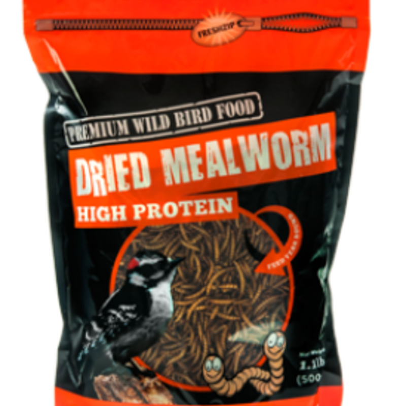 Unipet Dried Mealworms 17.64 oz