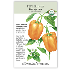 BI Seed, Pepper Sweet Orange Sun Org