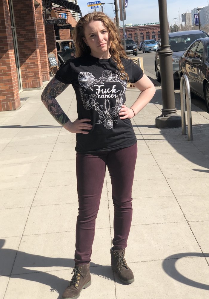 Fuck Cancer T-Shirt-Black