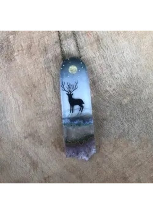 Fernworks Spirit Deer Necklace