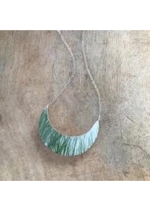 Fernworks Grass Moon Necklace