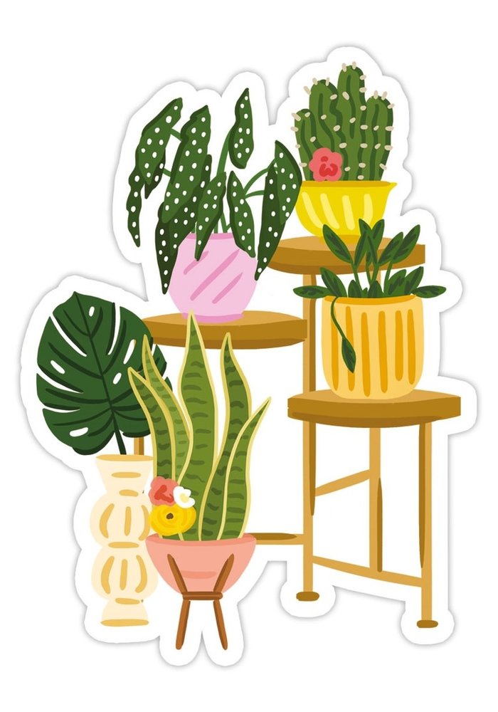 Plant Stand Sticker