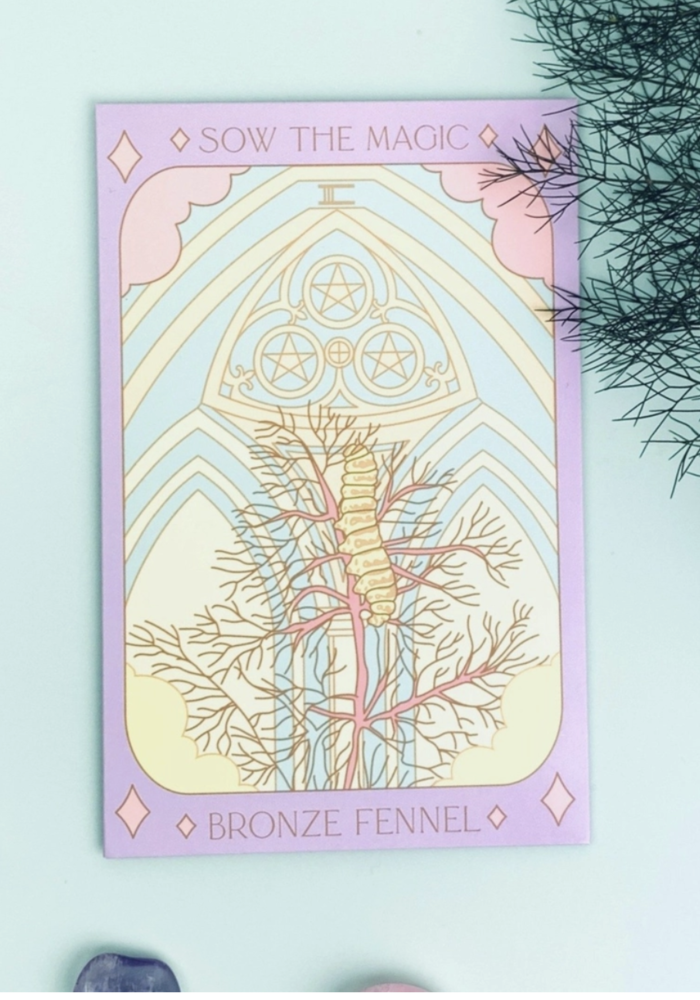 Bronze Fennel Tarot Garden + Gift Seed Packet