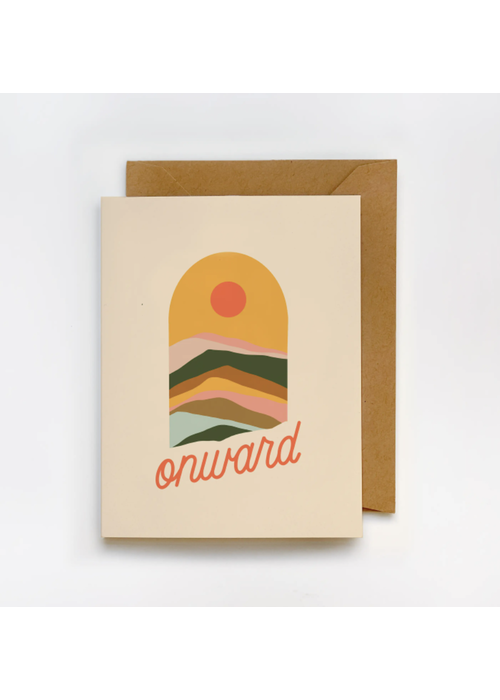 Have A Nice Day Onward Greeting Card