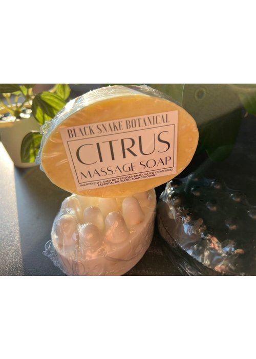 Black Snake Botanicals Citrus Massage Soap