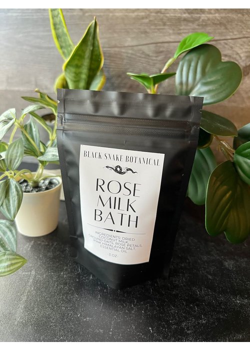 Black Snake Botanicals Rose Milk Bath