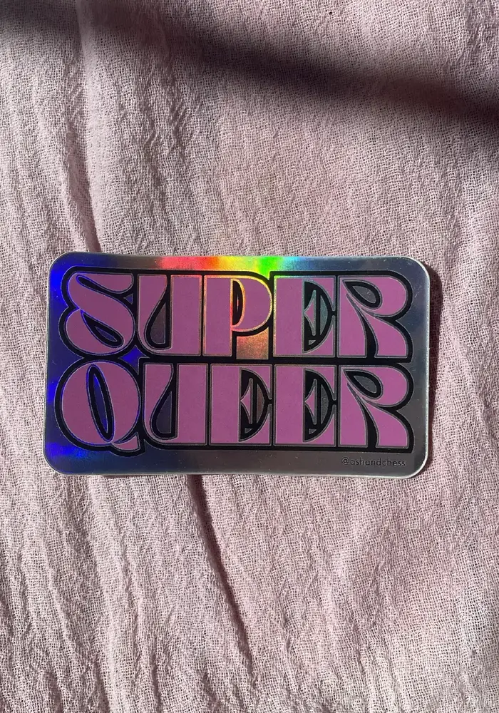 Super Queer Sticker