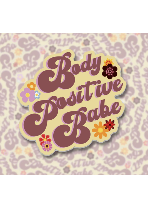 BOBBYK boutique Body Positive Babe Sticker