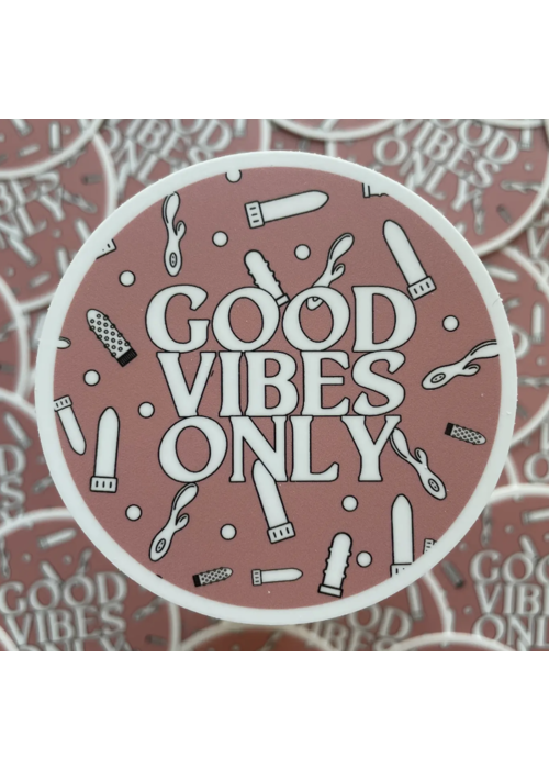 BOBBYK boutique Good Vibes Only Sticker