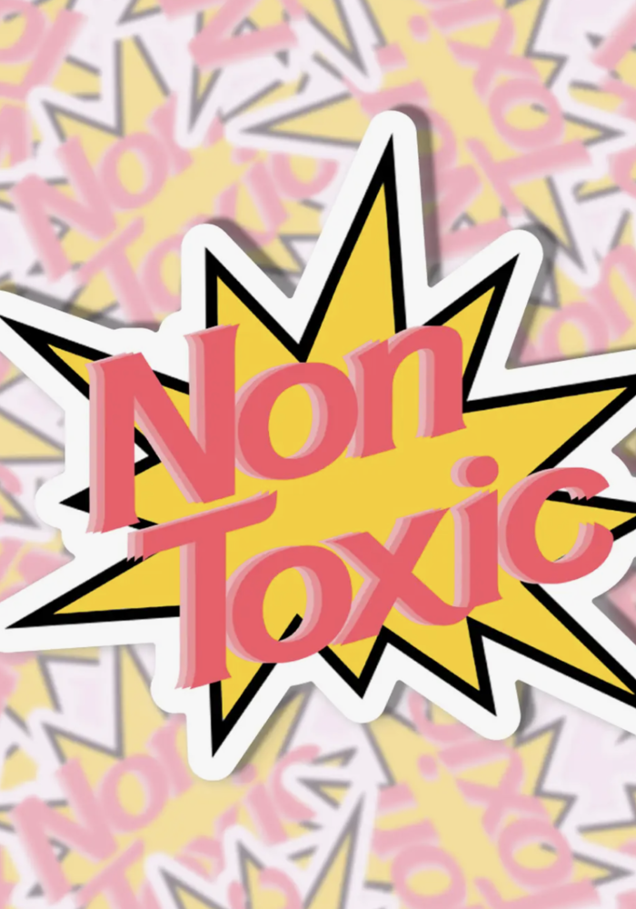 Non-Toxic Sticker