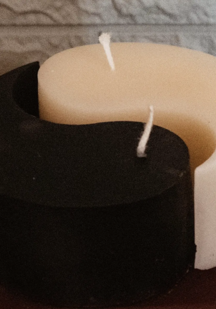 Yin Yang Candle - Pillar