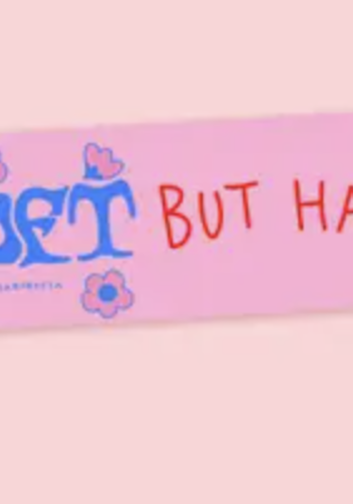 Soft But Hard Bumper Sticker