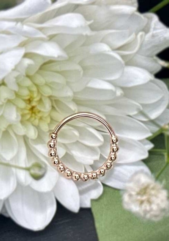 BVLA Oaktier Rose Gold Seam Ring