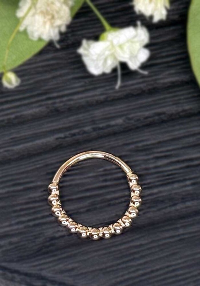 BVLA Oaktier Rose Gold Seam Ring