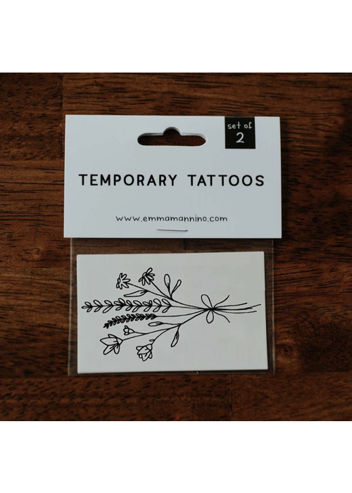Saint & Company Garden Stems - Temporary Tattoos