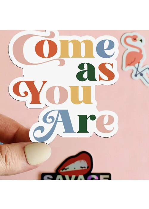 Peachy Keen by Design Co Come As You Are Magnet