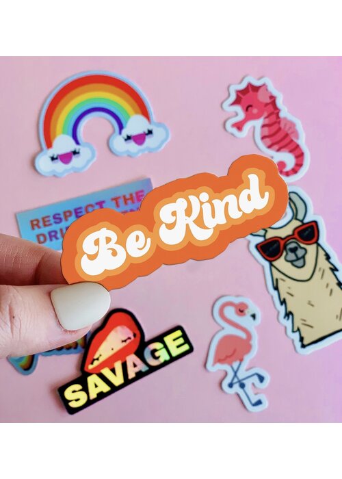 Peachy Keen by Design Co Be Kind Magnet
