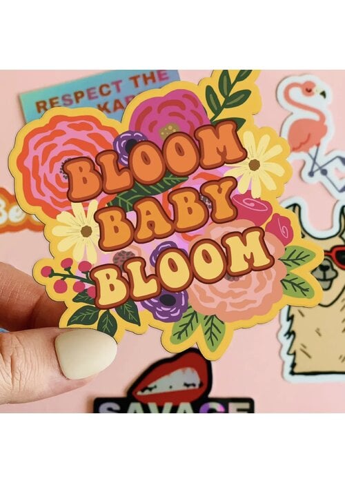 Peachy Keen by Design Co Bloom Baby Bloom Sticker
