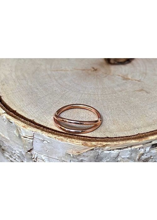 Jewelry This Way LLC Jewelry This Way Double Illusion Ring 14k Rose Gold 18g
