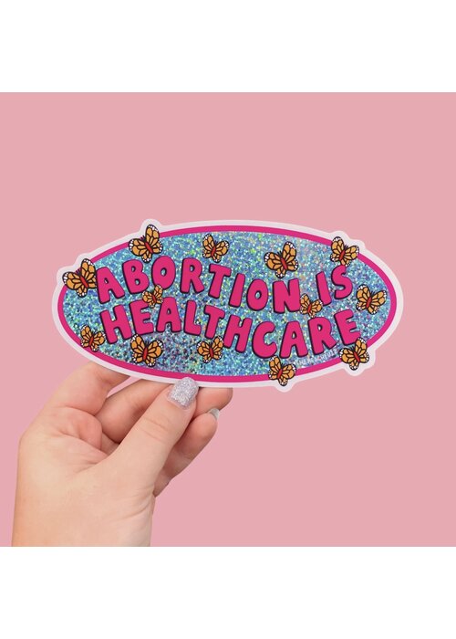 The Peach Fuzz Abortion Is Healthcare Bumper Sticker