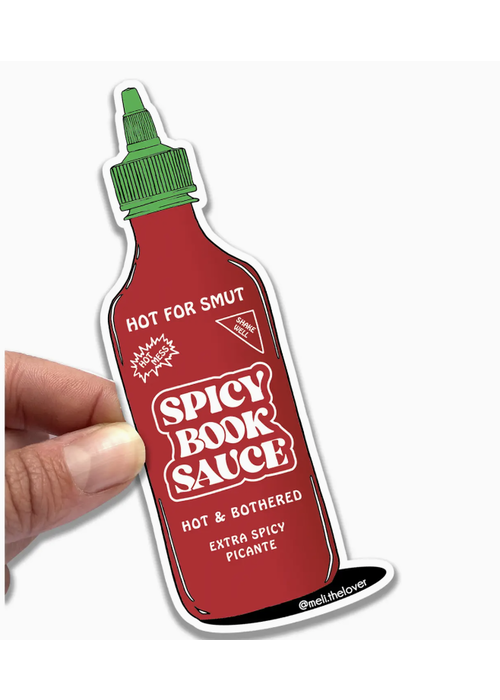 Meli TheLover Spicy Book Sauce Sticker