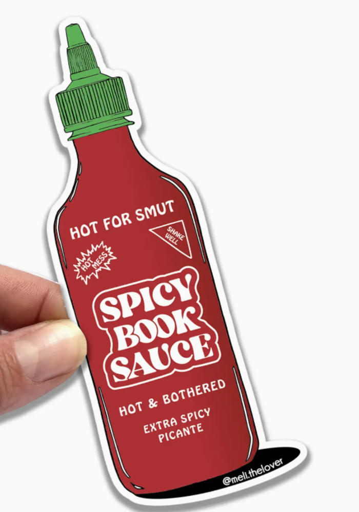 Spicy Book Sauce Sticker