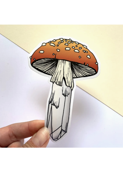 Meli TheLover Mushroom Crystal Sticker