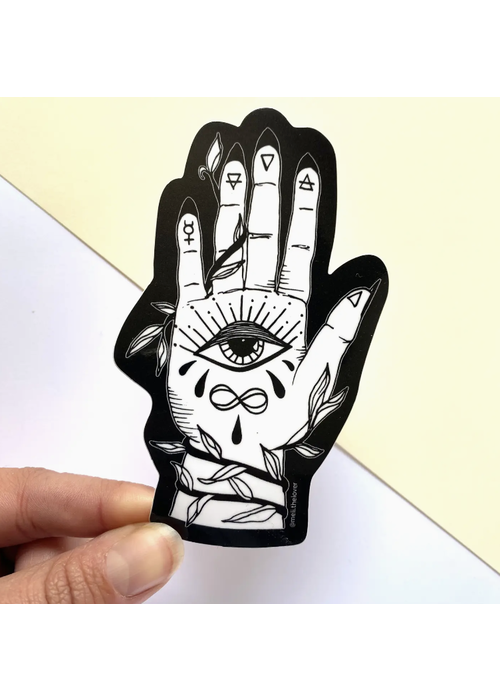 Meli TheLover Palmistry Hand Sticker