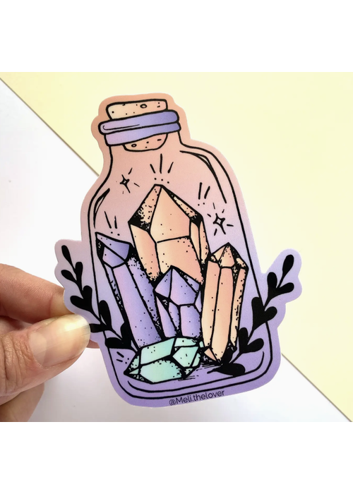 Meli TheLover Crystal Jar Sticker