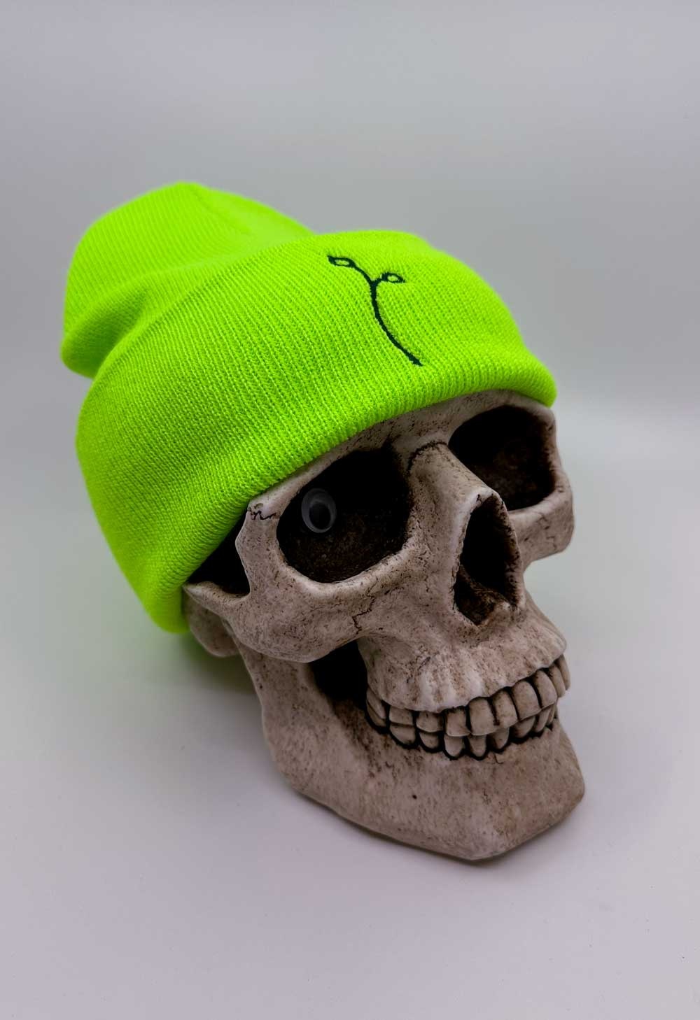 glo gang ビーニー skull of venom beanie