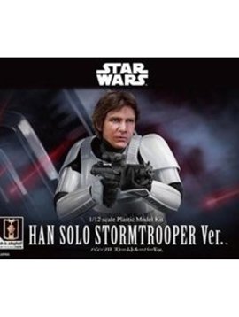 Bandai BAN225743 1/12 Scale Han Solo Stormtrooper Ver. Star Wars Plastic Model kit