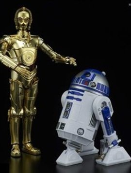 Bandai BAN223297 1/12 Scale C-3PO & R2-D2 Star Wars Model Kit