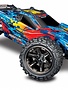 Traxxas 67076-4-fd  RUSTLER 4X4 VXL - RED, YELLOW