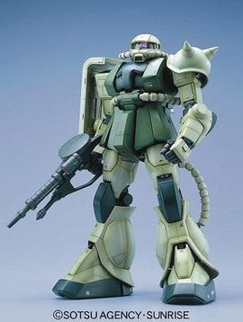 Bandai Gundam Prefect Grade MS-06F Zaku II Green Scale 1/60 Model Kit