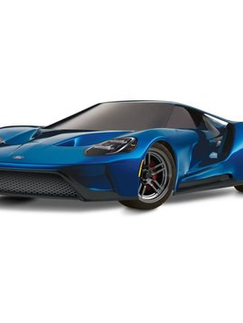 Traxxas 1/10 Scale Ford GT AWD Supercar RTR with XL-5 and TSM, Liquid Blue (TRA830564T2)