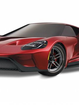 Traxxas Liquid Red Ford GT 1/10 Scale AWD Supercar RTR