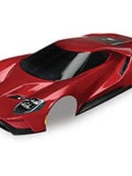 Traxxas Body, Ford GT®, red (painted, decals applied)