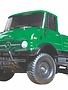 Tamiya TAM58457 Mercedes-Benz Unimog 406 Series U900