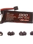 Venom VNR 15023 20C 7.4V 2000mAh 2S Lipo Battery: UNI Plug