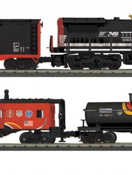 MTH O Gauge RailKing Dash-8 Diesel R-T-R Freight Train Set w/Proto-Sound 3.0