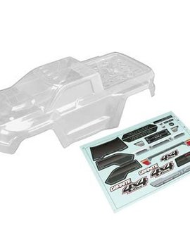 Arrma AR402261 Body Clear with Decals Granite 4x4