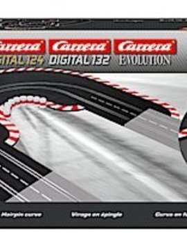 carrera Carrera 20613 Hairpin Curve 1/60, Digital 124/132 & Analog