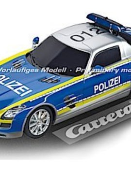 carrera Carrera 30793 Mercedes-SLS AMG "Polizei", Digital 132 w/Flashing Lights