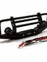 INT C25166 Metal Front Bumper w/LED Light SCX-10/Dingo/Honc