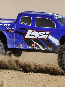 LOS TENACITY Monster Truck, Blue, AVC: 1/10 4WD RTR