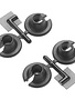 RPM Lower Spring Cups,Black:TRA/LOS/ASC MGT,Rally