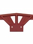 RPM 81169 Wide Front Bumper Rustler/Stampede 2WD Red